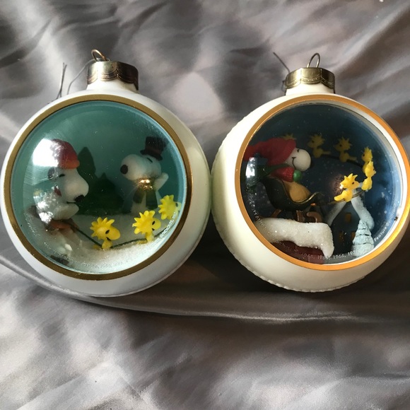 Vintage Holiday Vintage Peanuts Christmas Ornaments Poshmark